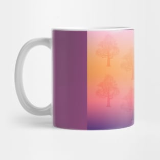 Gradient Tree Design Mug